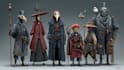 create any character design and concept art