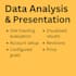 data analysis and data dashboards