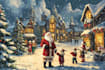 draw unique christmas illustration