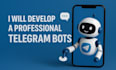 develop a professional telegram bots