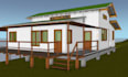 create a simple floor plan for airbnbs, cabins or hostels