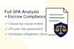 review your dubai off plan spa, escrow compliance and highlight risks