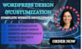 be your wordpress website, website development redesign,design custom wesite