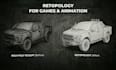 do retopology your 3d model and uv mapping
