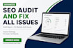 perform advanced SEO audit, fix errors and improve website ranking