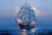 create ship oil painting for you