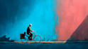 paint your cycle oil painting style