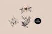 do unique botanical boho logo design