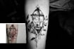 design your tattoo in a sketchy style