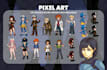 create pixel art character and animation for your games