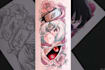 make anime tattoo design