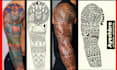 create tattoo sleeve stencils or design custom tattoos with clean linework