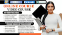 do animation video course, ecourse, video creation, PPT slide, ppt lesson slide
