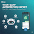 build whatsapp chatbot, whatsapp api and automation bot