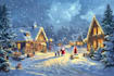 make a christmas illustration for you