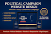 build political campaign website election party website design redesign