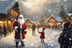 create festive holiday christmas design illustration