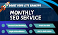 monthly off page seo backlinks building service