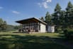 redevelop abandoned 3d dwelling, render prefabricated homes,pool basement design