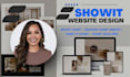 update showit website redesign showit customize showit template, development SEO