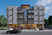 facelift commercial building, remodel 3d facade, mixed used architecture render