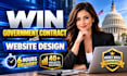 design government contract website to government contract bids on samgov, rfp