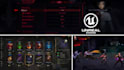 design responsive unreal engine UI, unity game UI UX, 2d 3d menu hud, mobile PC