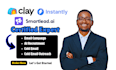 clay com instantly ai recruitment set up automation workflow clay com smartlead