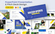 design a professional pitch deck and business presentation