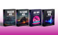 design digital product 3d box mockup software, course cover