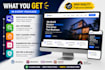 design a modern responsive wordpress website
