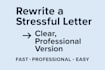 explain confusing letters in clear, plain english