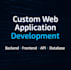 develop a java spring boot web application