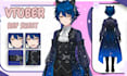 draw vtuber reference sheet oc ref sheet anime vtuber ref sheet 2d vtuber model