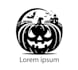 carve your logo on halloween pumpkin