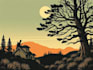 create awesome linocut illustration art