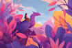 draw a fantasy illustration