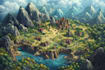 make a fantasy map for your dnd game