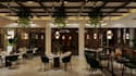 visualize 3d greggs restaurant interior,luxury dining,modern decor,ashlar render