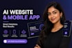 build ai website, ai web app, ai chatbot and  ai software