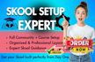 skool community setup skool course setup skool expert membership growth service
