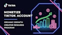 do complete tiktok monetization organically creator rewards program