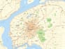 illustrate plot, plat, parking, site, property map design