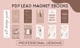 design a professional lead magnet ebook workbook and pdf freebie