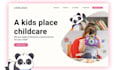 create kindergarten, preschool, childcare, daycare website