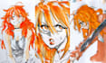 draw you a bundle of traditional sketches with pro markers