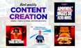 design your social media content