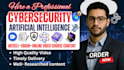 create cybersecurity, ai online course content, video, lesson plans, curriculum