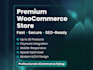 build a fast, SEO ready woocommerce store