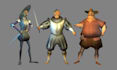 do 3d retro, ps1, ps2, y2k low poly game character, lowpoly character, animation